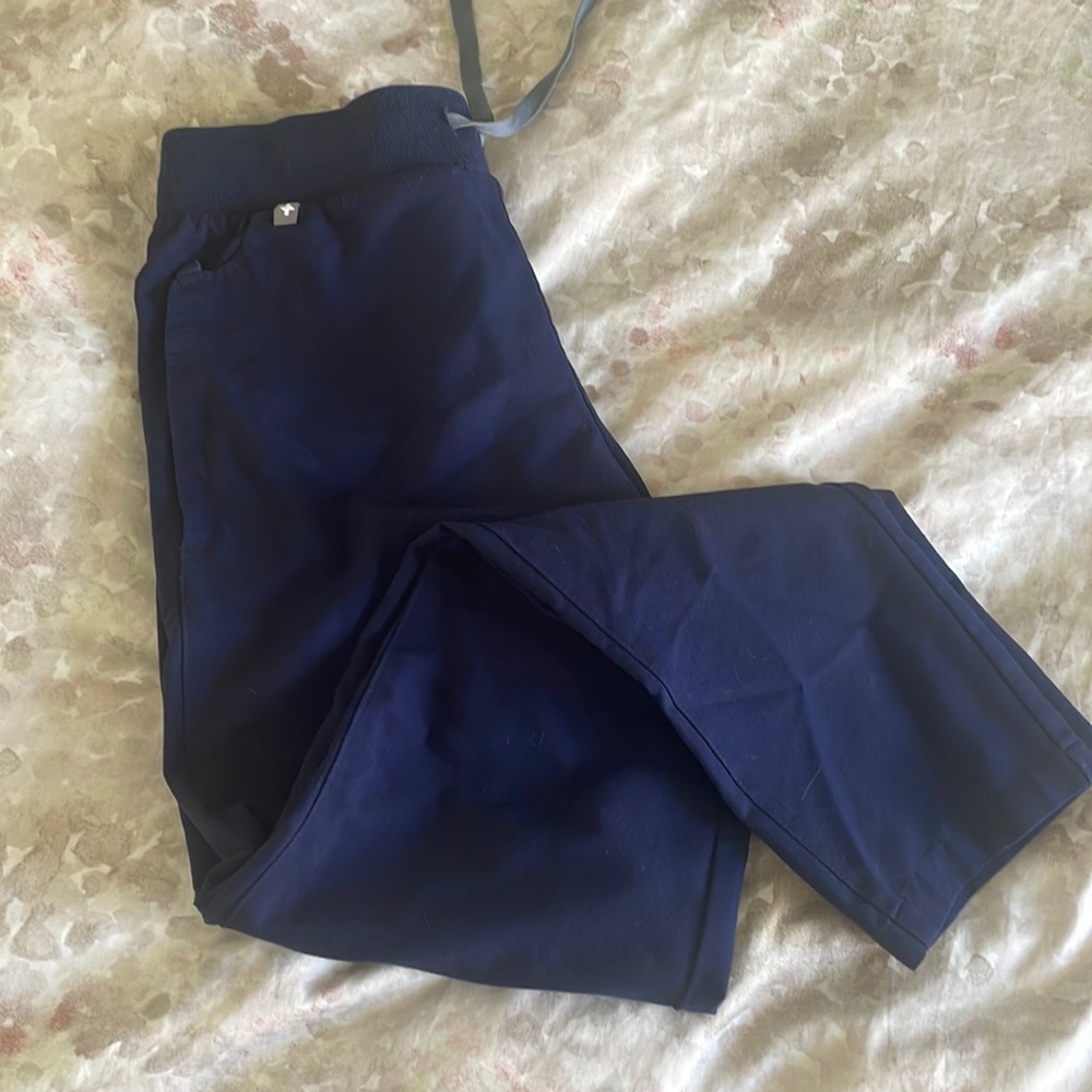 Scrubs- Navy Figs straight leg pants